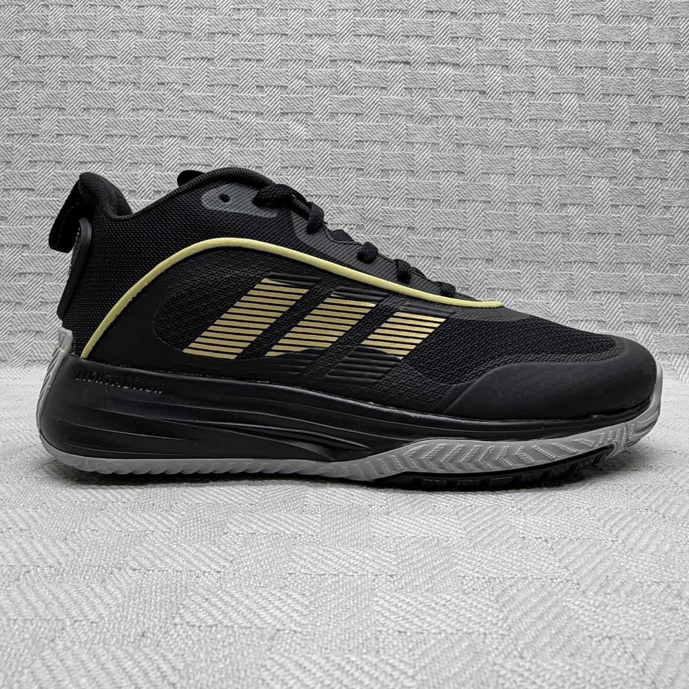 Adidas Ultimamotion Shoes Mens Size 7.5 Black Low Top Basketball Sneakers IF4566